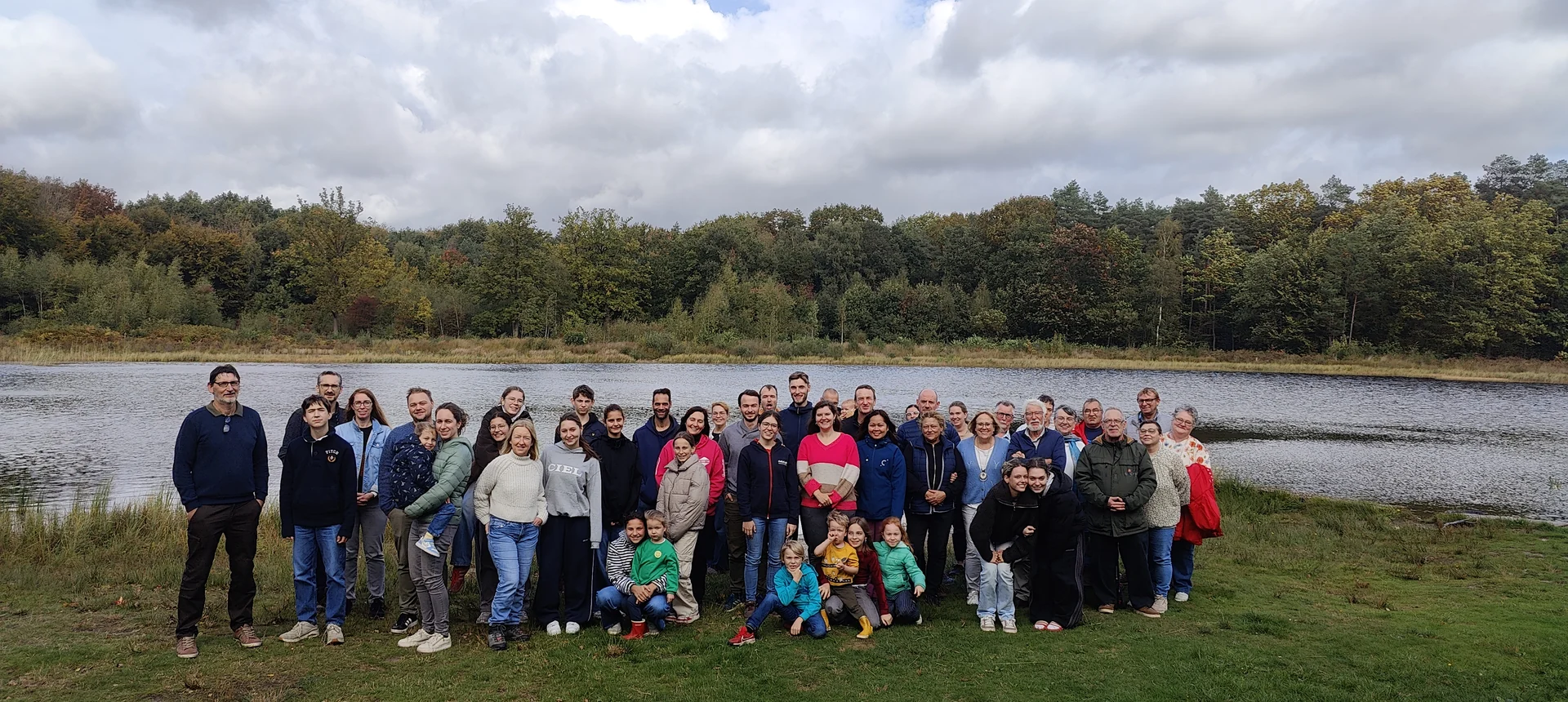 Groepsfoto van Evangelische Christenen Westerlo