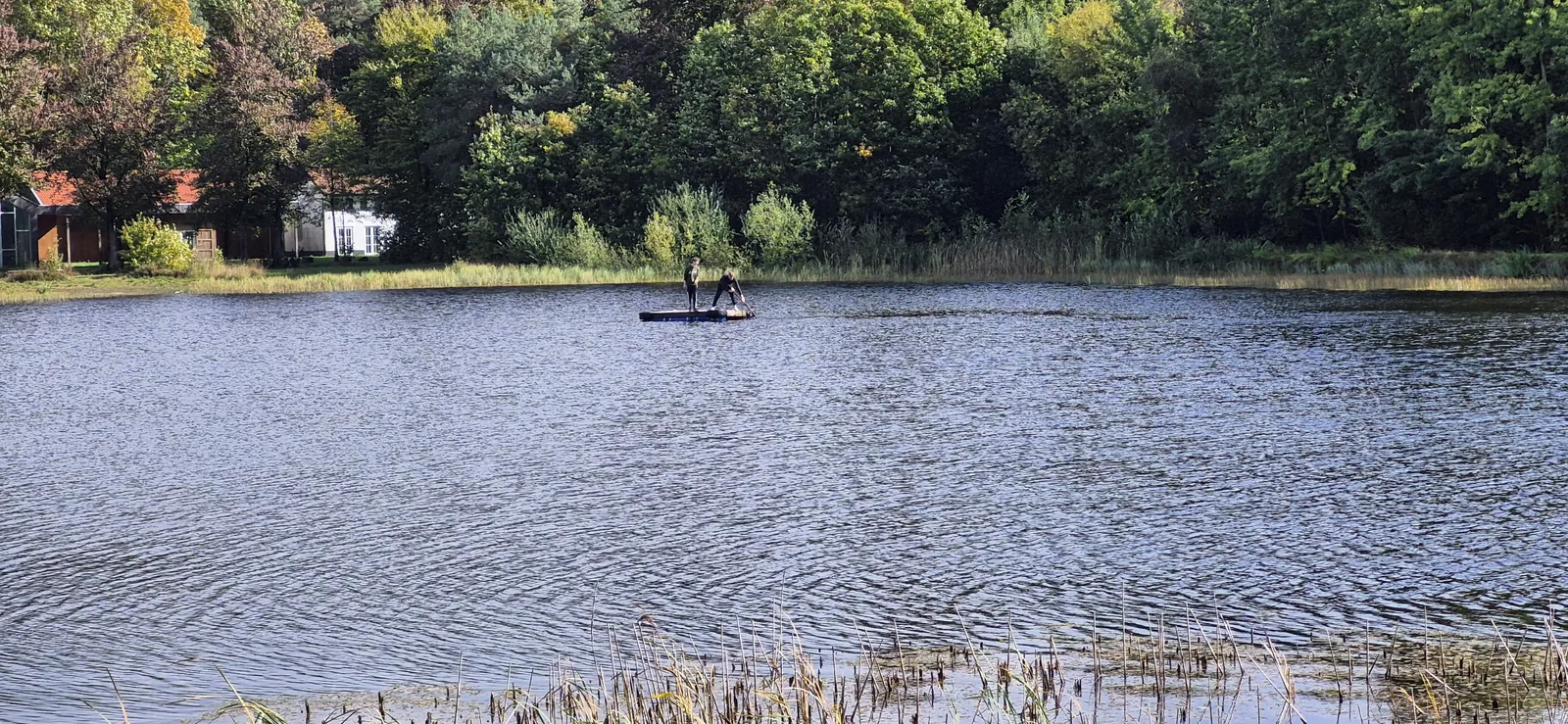 Buitenactiviteit aan het water